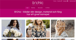 Desktop Screenshot of bechic.se